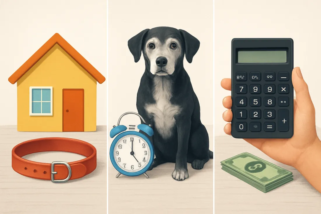How to get approved to adopt a senior dog: visual comparison of options