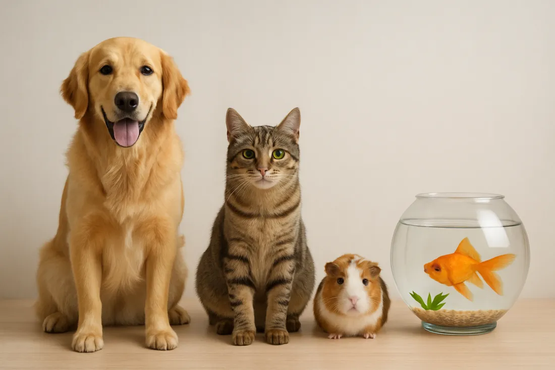 Best pets for families with kids: visual comparison of options
