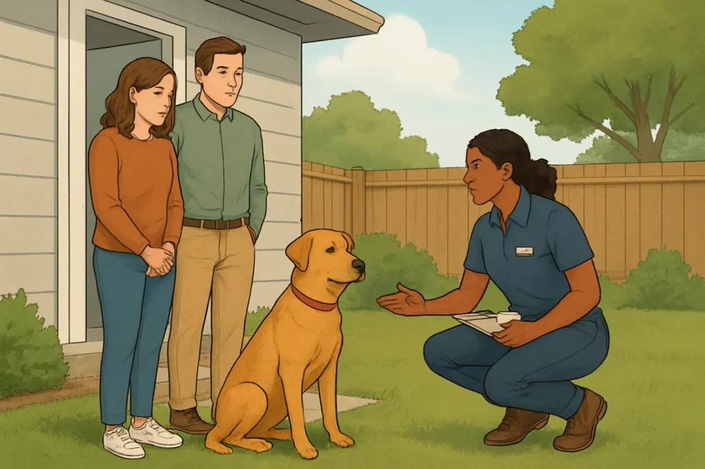 Home visit requirements for dog adoption: practical guide illustration