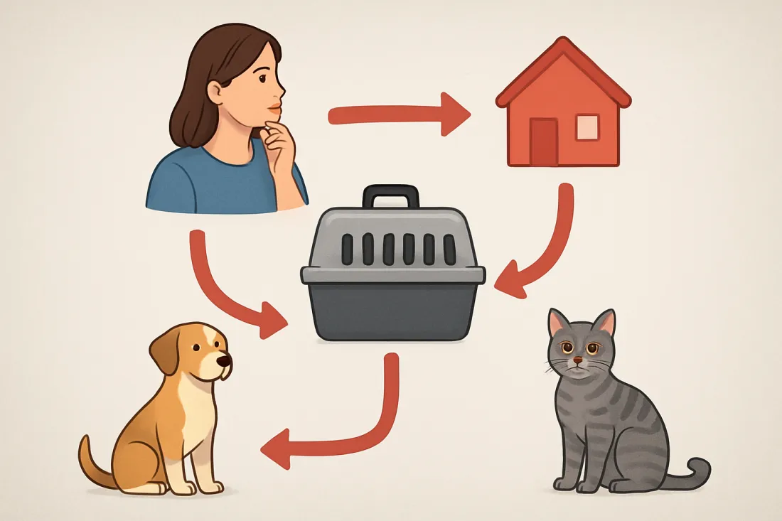Can first time pet owners adopt from shelters: diagram of key elements
