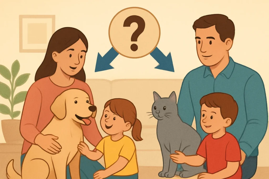 Best pets for families with young children: practical guide illustration