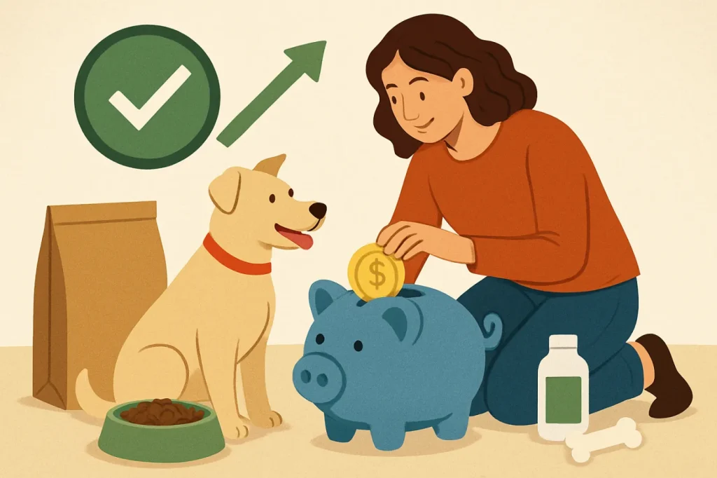 Saving money on pet care without sacrificing quality: practical guide illustration