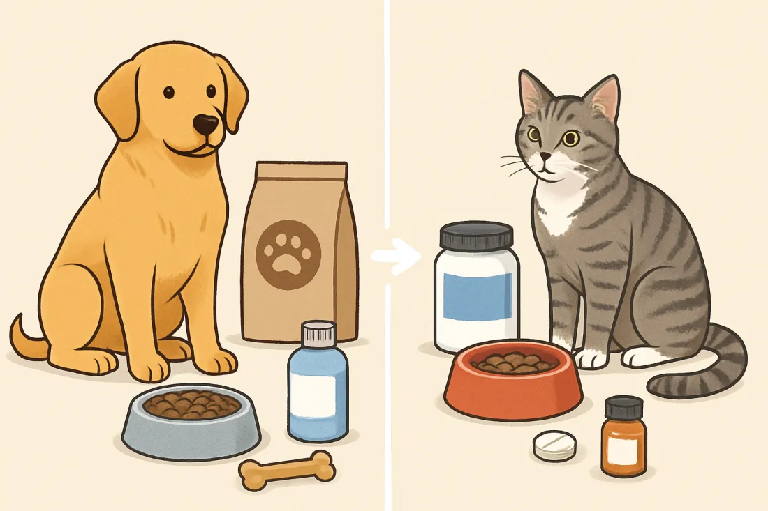 Saving money on pet care without sacrificing quality: visual comparison of options