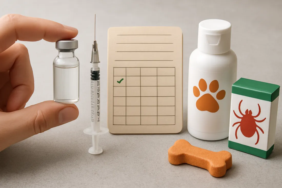 Cheap pet vaccinations and flea tick prevention: visual comparison of options