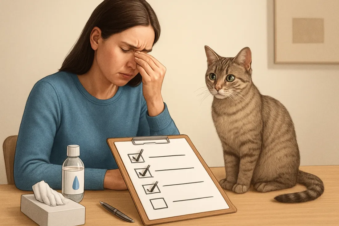 Choosing a cat when someone in the family has allergies: practical checklist before acting
