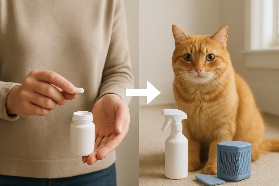 How to live with cat allergies and keep your cat: visual comparison of options