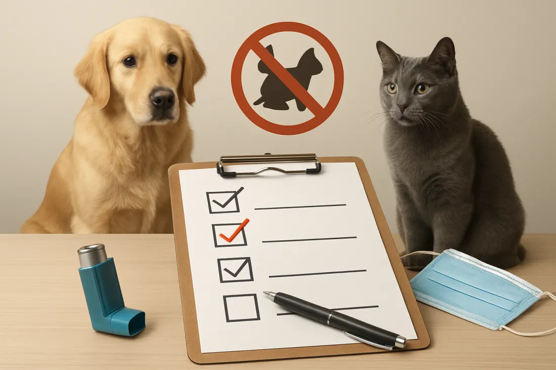 Choosing a family pet with allergies or asthma: practical checklist before acting