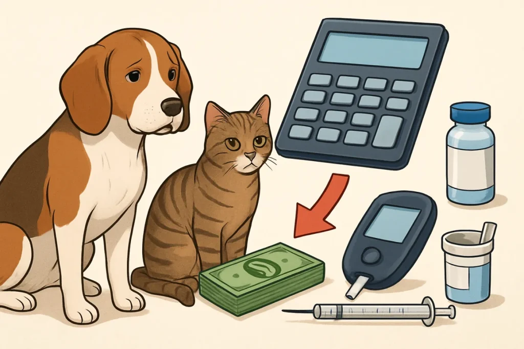 Cost of managing diabetes in dogs and cats: practical guide illustration