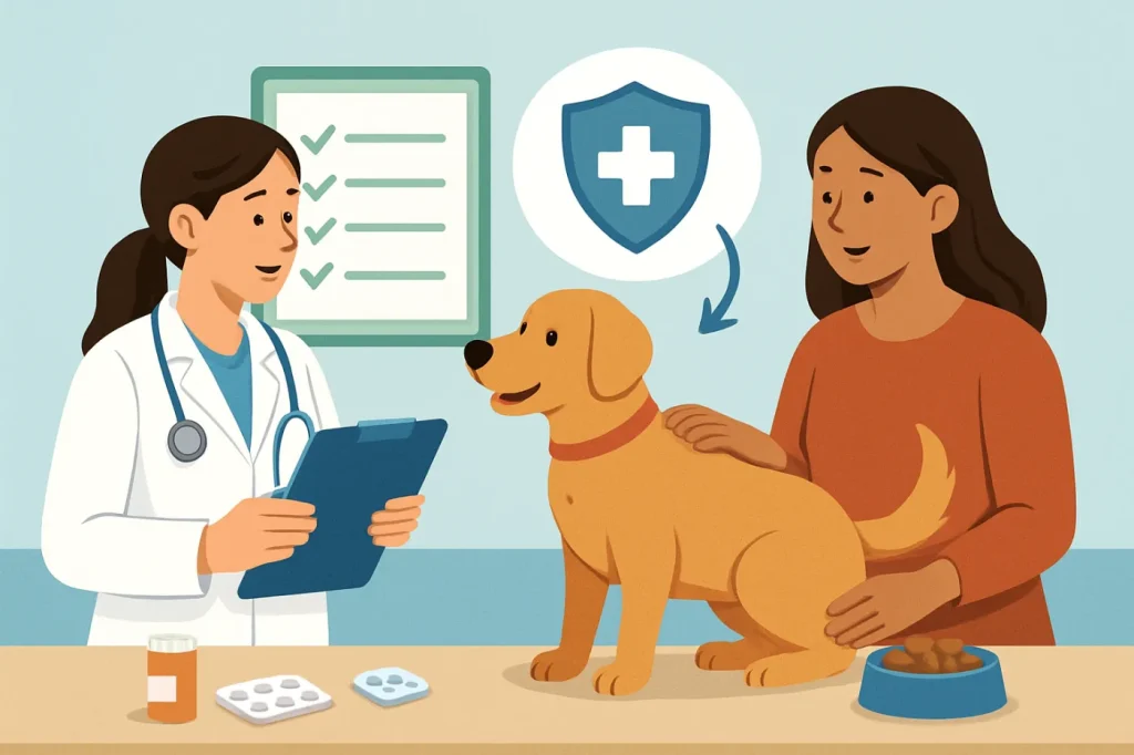 Affordable preventive care for pets: practical guide illustration