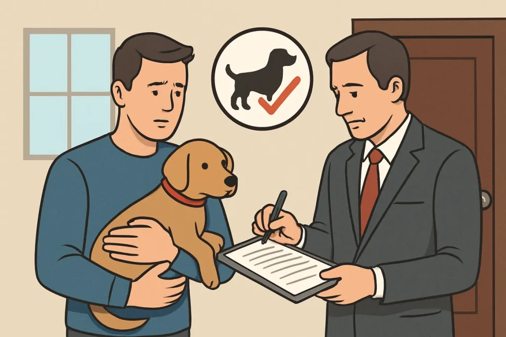 Landlord approval for pet adoption: practical guide illustration