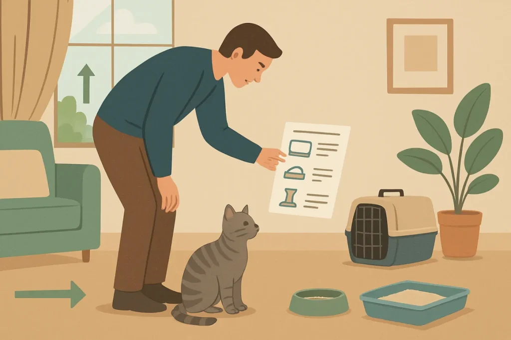 How to pass a cat adoption home visit: practical guide illustration