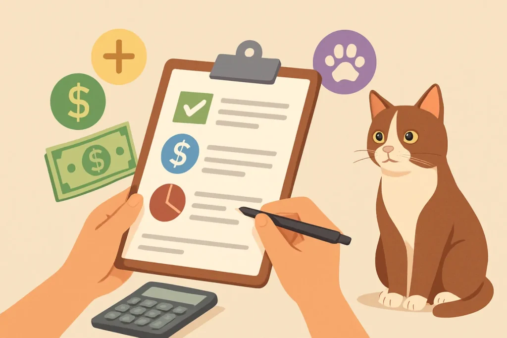 Financial requirements for cat adoption: practical guide illustration