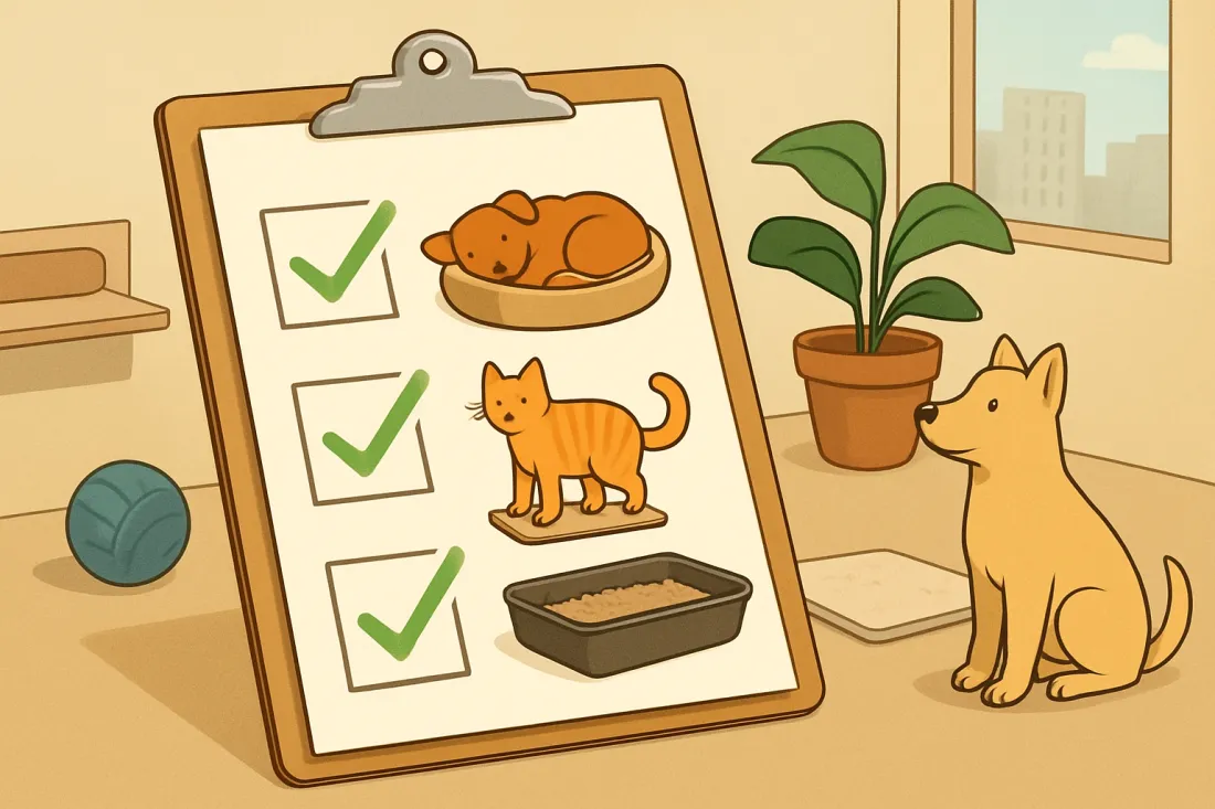 Managing pets in small apartments: practical checklist before acting