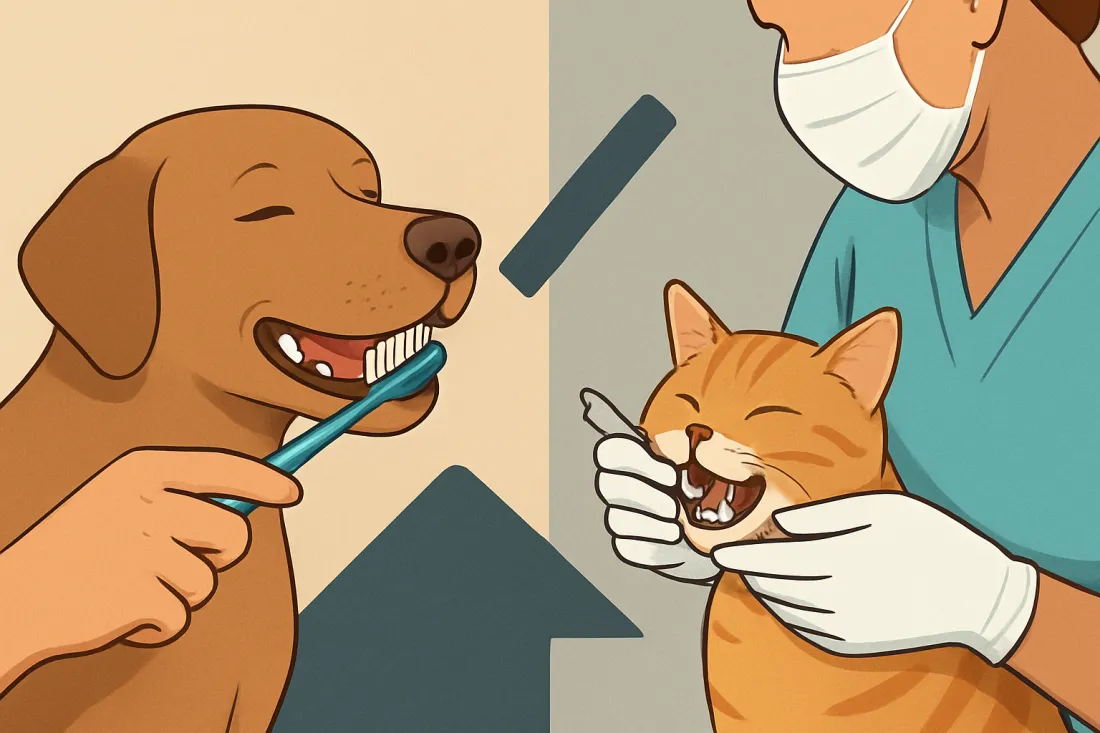 Home dental care vs professional cleaning for pets: practical checklist before acting