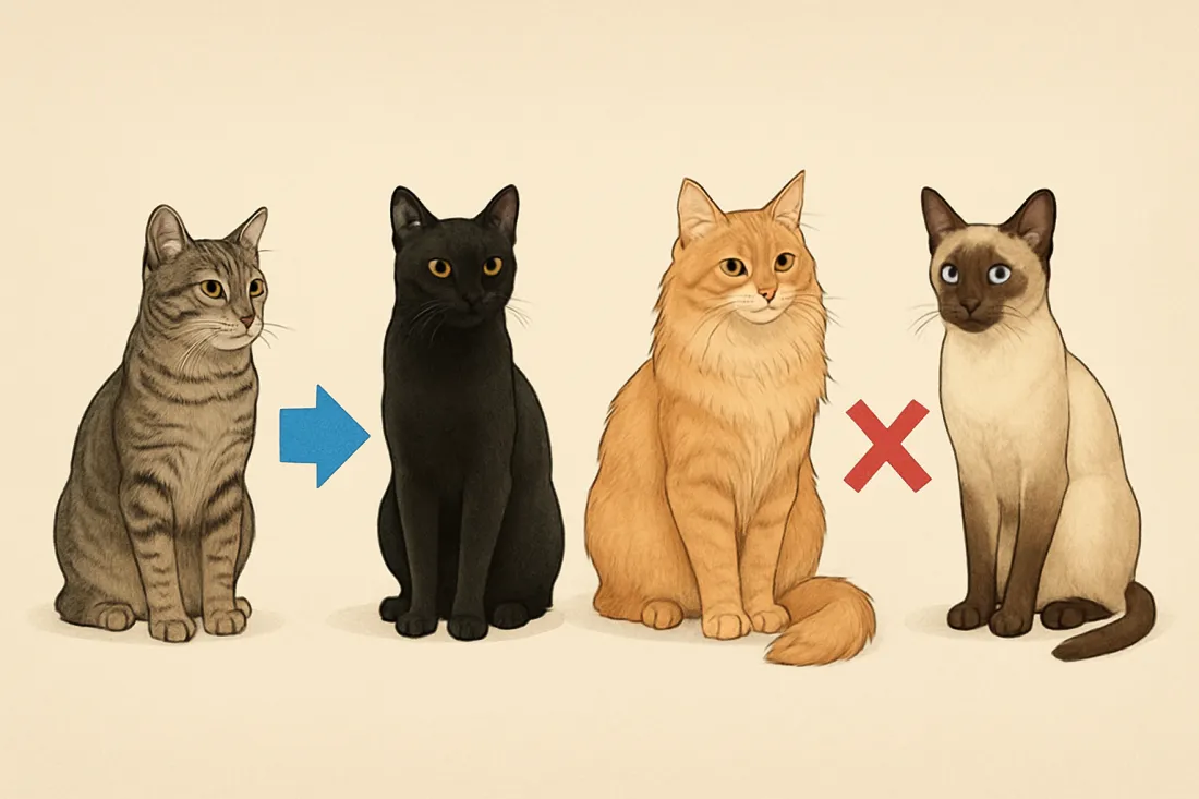Cat breed temperament guide: visual comparison of options