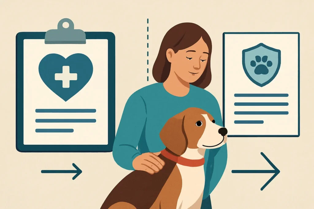 Wellness plans vs pet insurance for vet costs: practical guide illustration