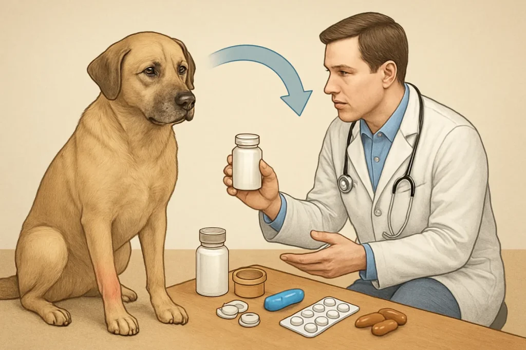 Treatment options for arthritis in dogs: practical guide illustration