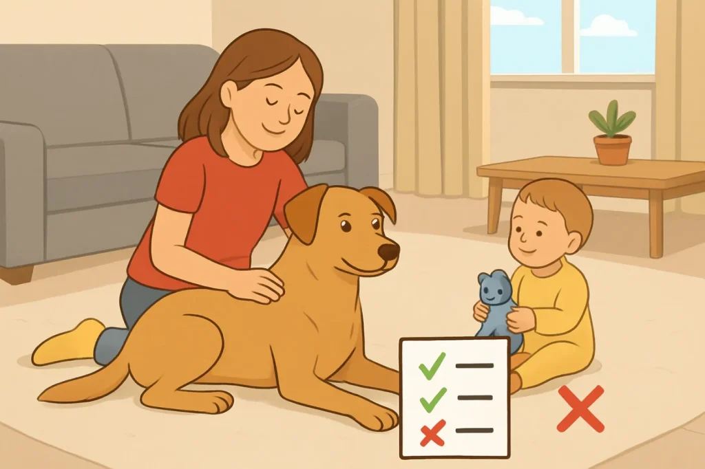 Kid friendly pet temperament checklist: practical guide illustration
