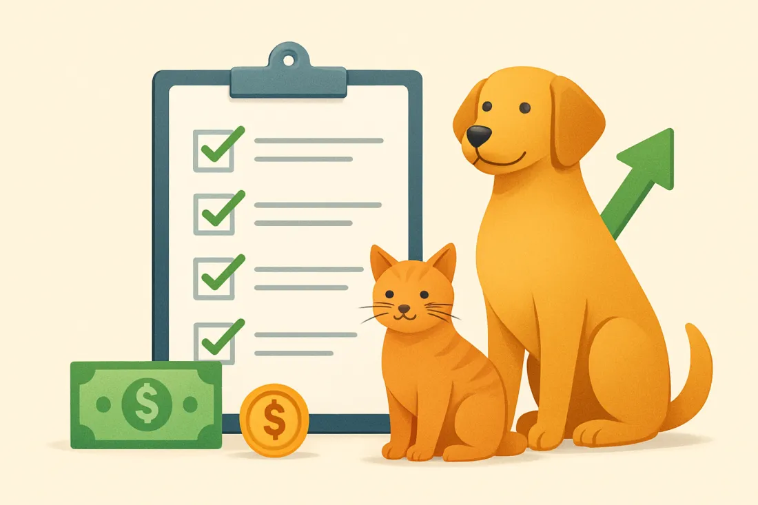 Long term cost of owning a dog or cat over its lifetime: practical checklist before acting