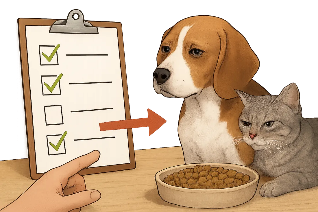 Food allergies and skin problems in pets: practical checklist before acting